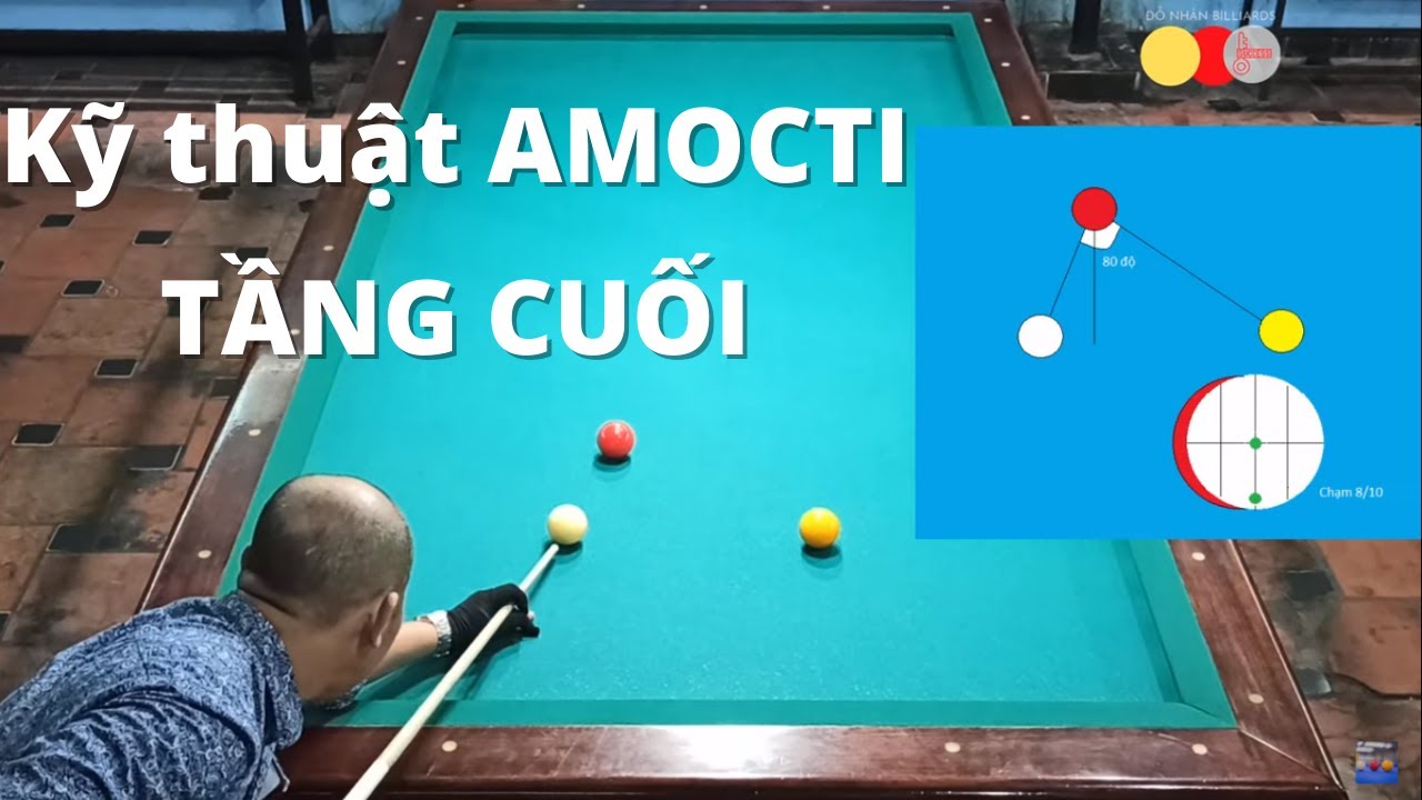 ĐỖ NHÂN - Hướng dẫn đánh chết đạn. Kỹ thuật amocti PHẦN 3.