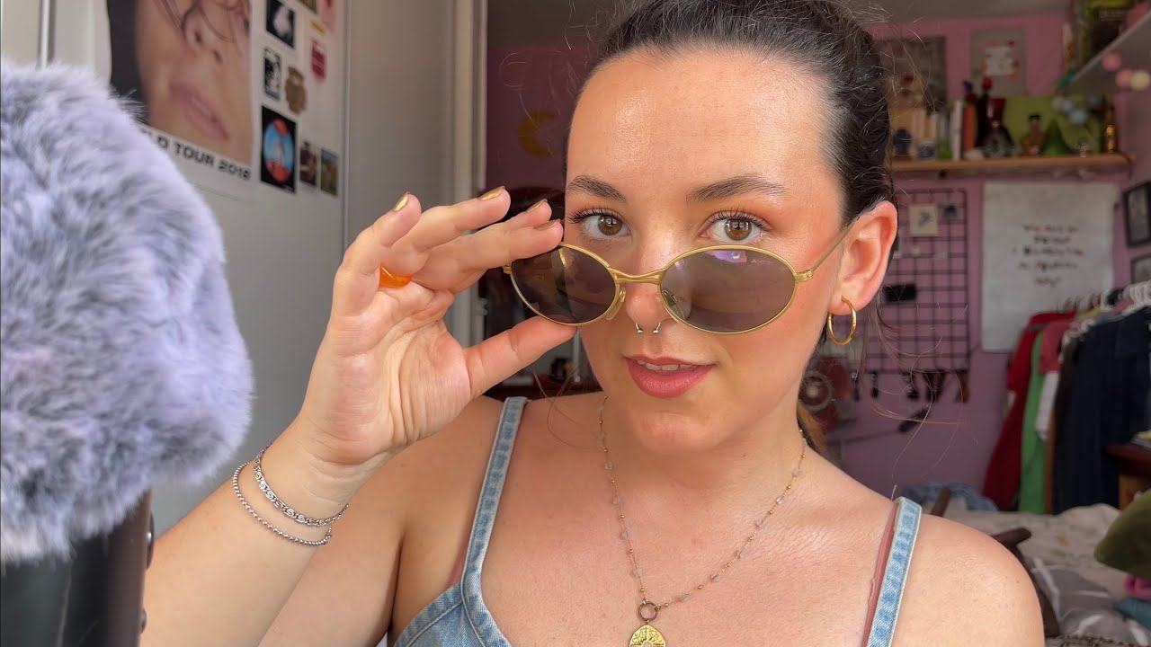 ASMR chatty get ready with me (nails, makeup, outfit, accessories) and catch-up🌟