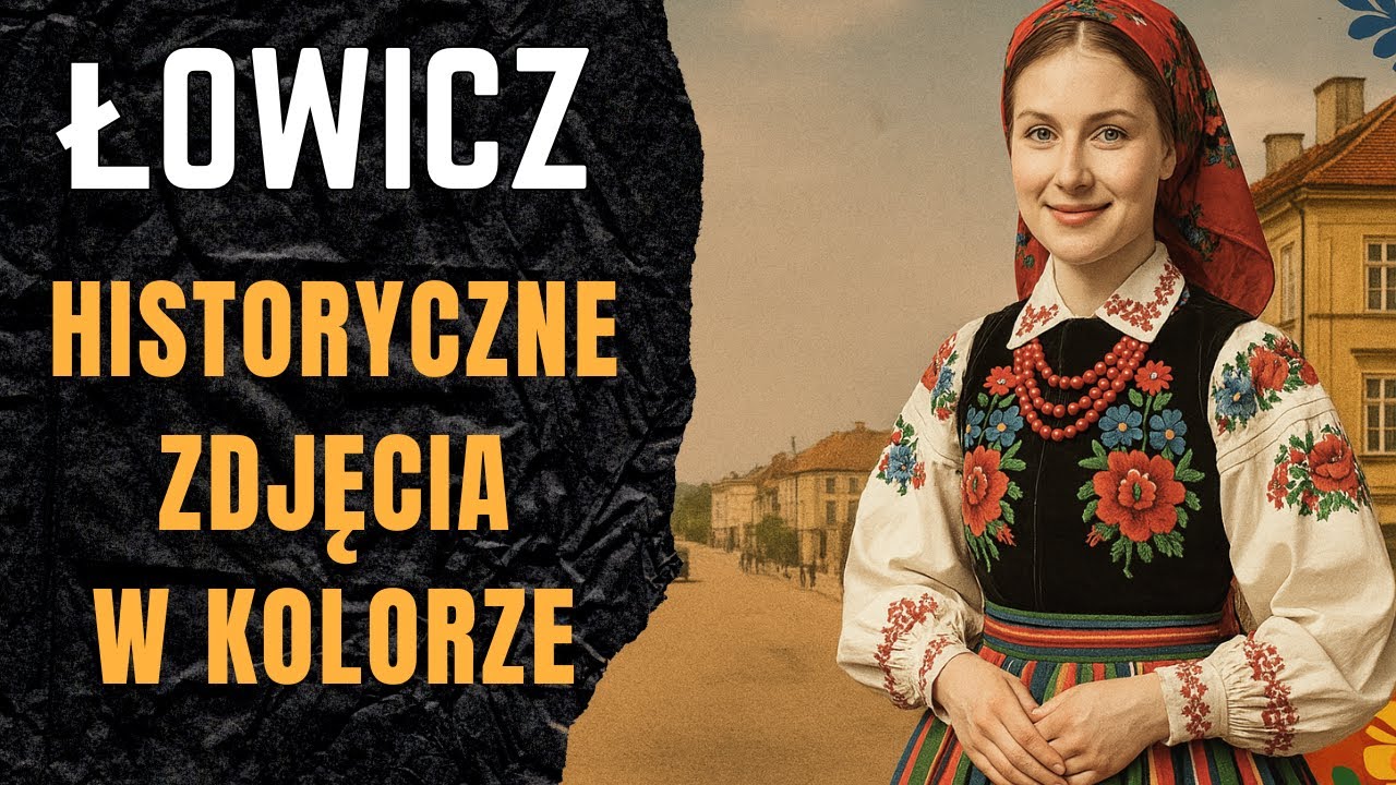 Kolorowy Łowicz sprzed lat. Historia, tradycje, II wojna światowa