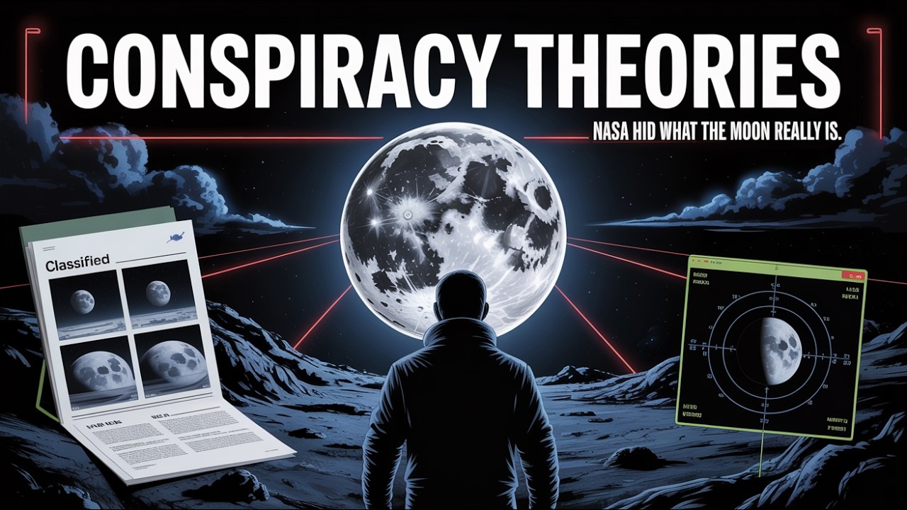 Conspiracy Theories | NASA Hid What the Moon Really Is | With Rain Sounds