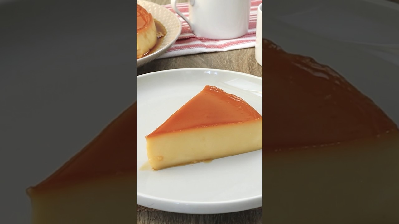 Level up your dessert game with Cream Cheese Flan! #shorts