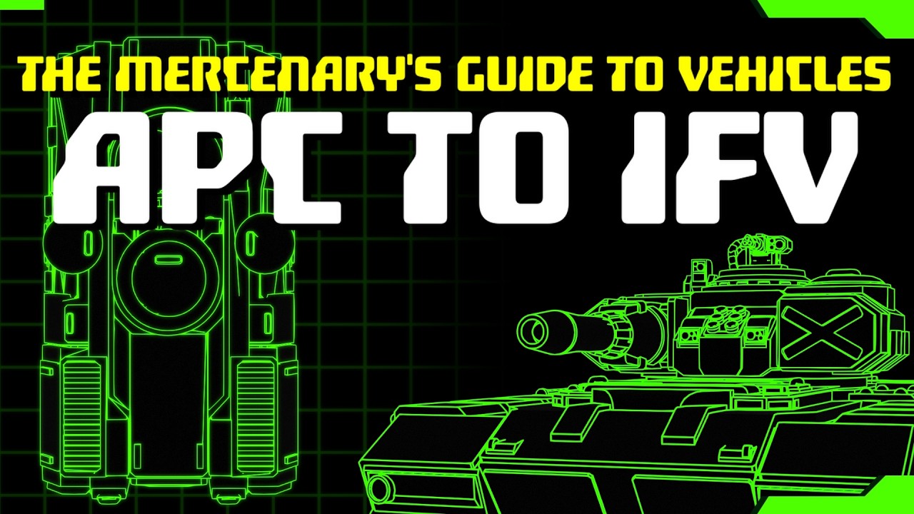 Battletech/Mechwarrior Lore - THE MERCENARY'S GUIDE TO VEHICLES - APCs to IFVs