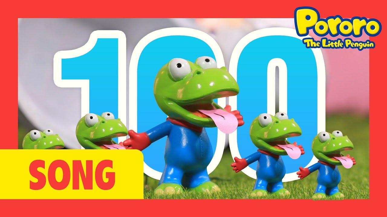 One Hundred Crongs | Number Song | Pororo Toy Songs | Nursery Rhymes | Pororo the Little Penguin