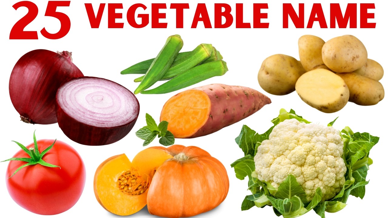 बच्चों के लिए सब्जियों के नाम | Vegetables Name for Kids in Hindi | Fun Learning Video
