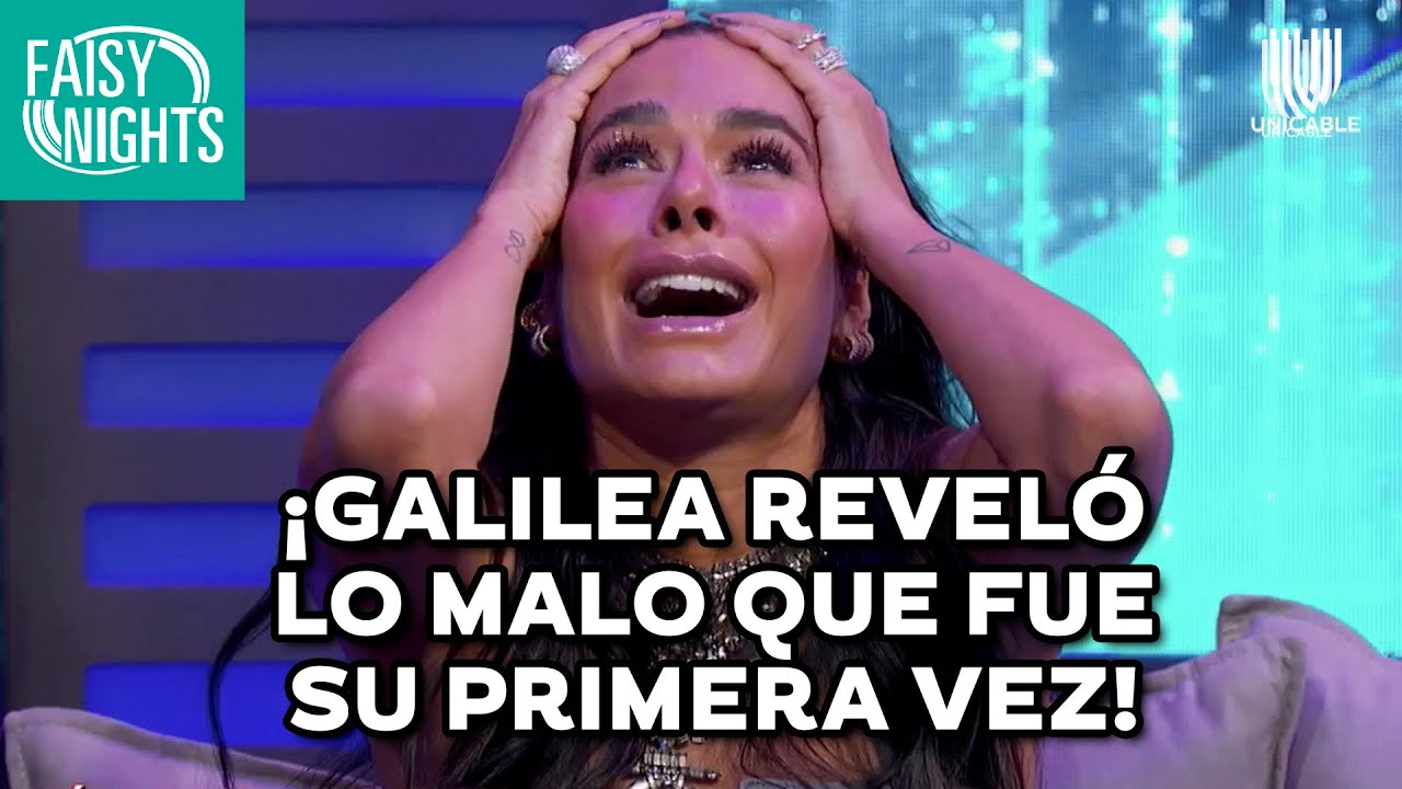 Galilea Montijo habló de los momentos más bochornosos en televisión | Faisy Nights | Unicable