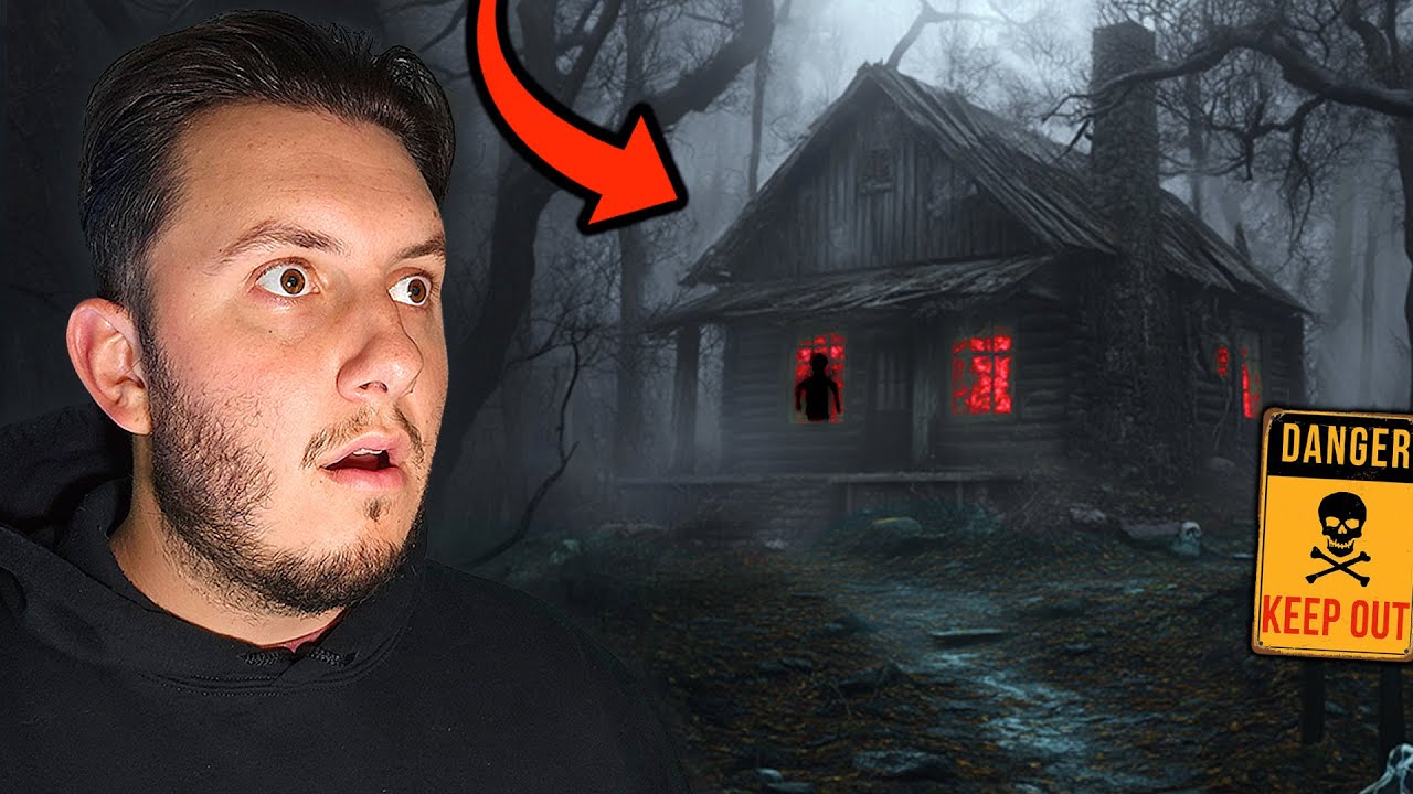 Our SCARIEST NIGHT Camping in the MOST HAUNTED Cabin! TERRIFYING EXPERIENCE IN THE FOREST