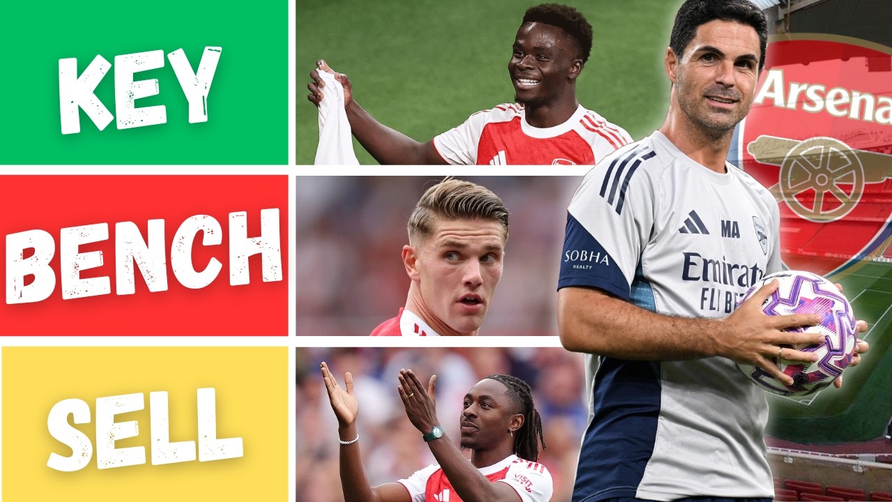 Keep, Loan or Sell? Arsenal Summer Squad Tier List!