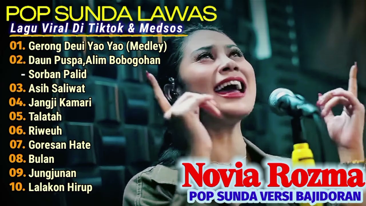 POP SUNDA LAWAS | NOVIA ROZMA - GERONG DEUI MEDLEY YAO YAO FULL LAGU-LAGU POPULER