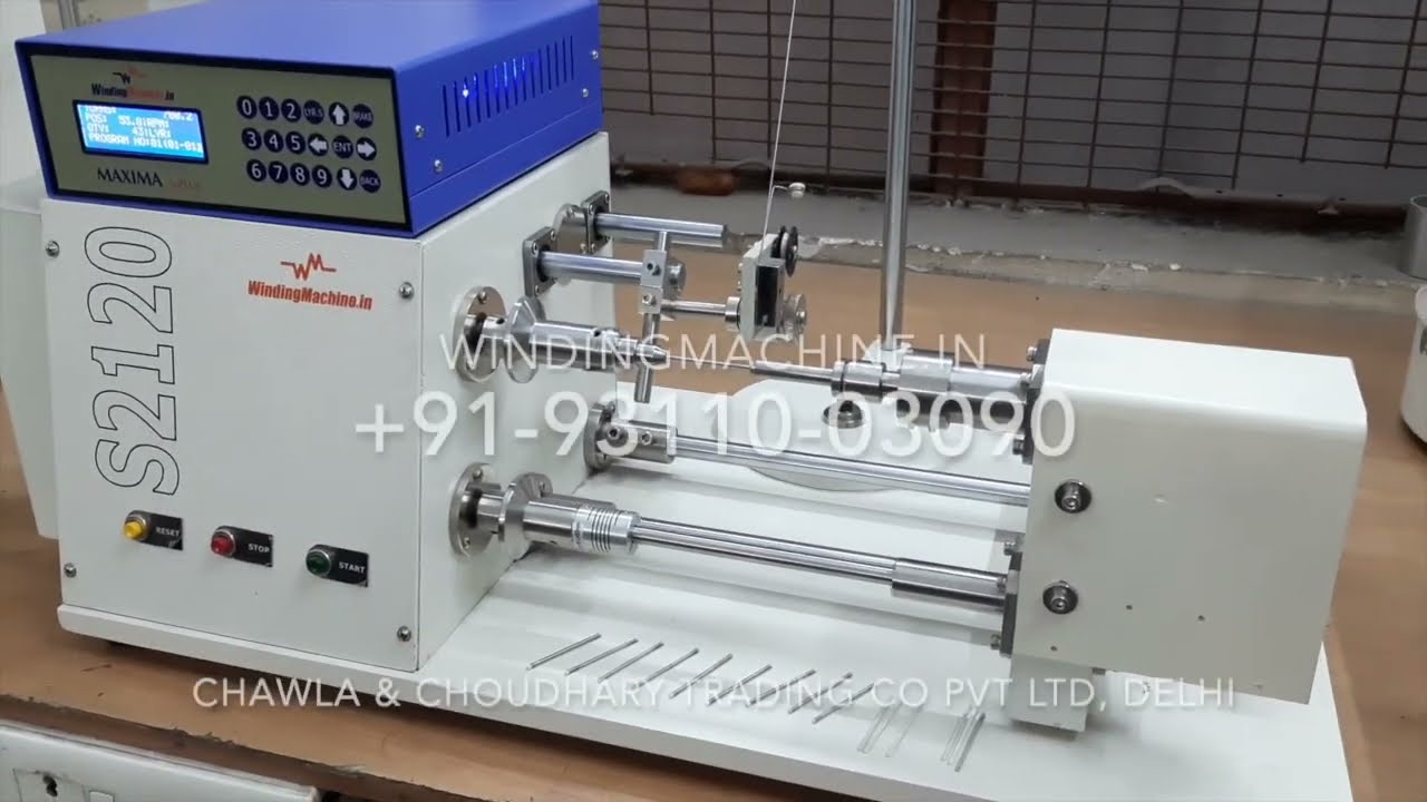 Soldering Iron Element Coil Winding Machine