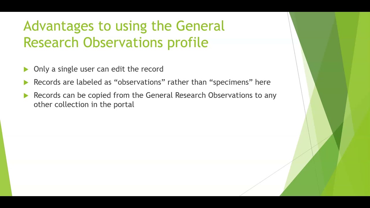 Creating and Managing Observations and Specimens in a Symbiota Portal