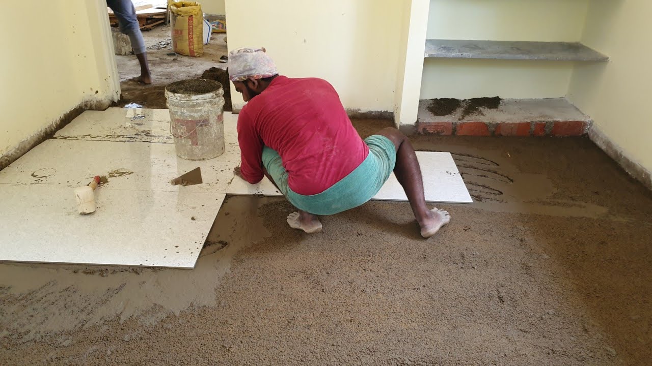 Amazing Techniques for Installing the bedroom floor with 600×1200mm Ceramic Tiles|tiles installation
