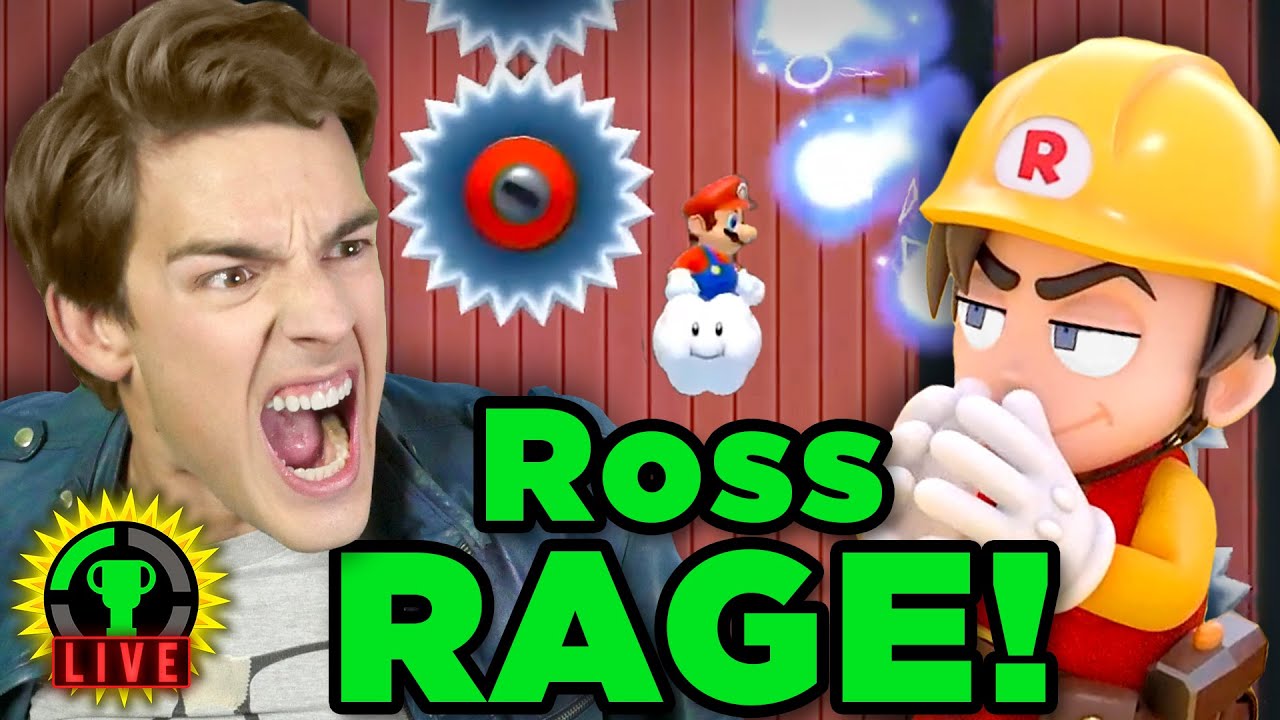 I Hate You For This Ross! | Super Mario Maker (RubberRoss World)