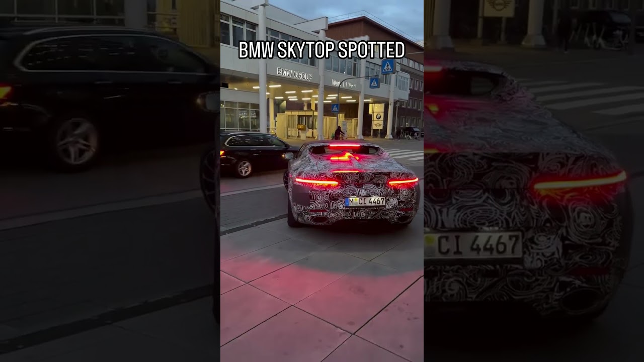 🌅 BMW Skytop Caught on Camera &ndash; Open-Top Elegance!🔥🚘 #bmw  #NitroTorqueThrottle #skytop