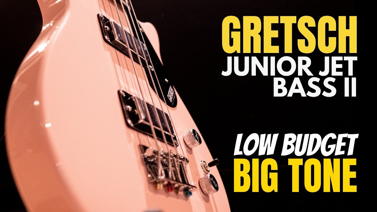 GRETSCH Electromatic Junior Jet BASS II - LOW budget, BIG tone! - Video Demo