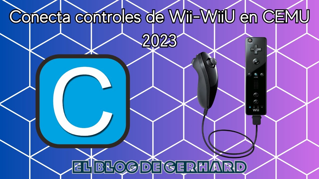 Conecta controles de Wii - WiiU en CEMU 2023