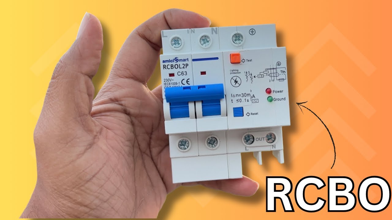 AmiciSmart 63 A Single Phase RCBO Single Phase | amicismart RCBO / RCCB Unboxing Review Test⚡️
