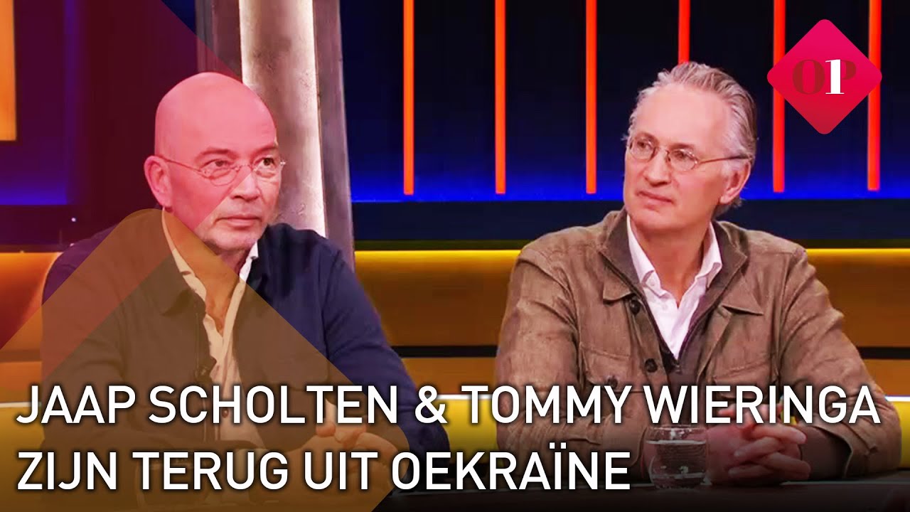 Jaap Scholten en Tommy Wieringa laten zien wat ze in Oekraïne zijn tegengekomen | Op1