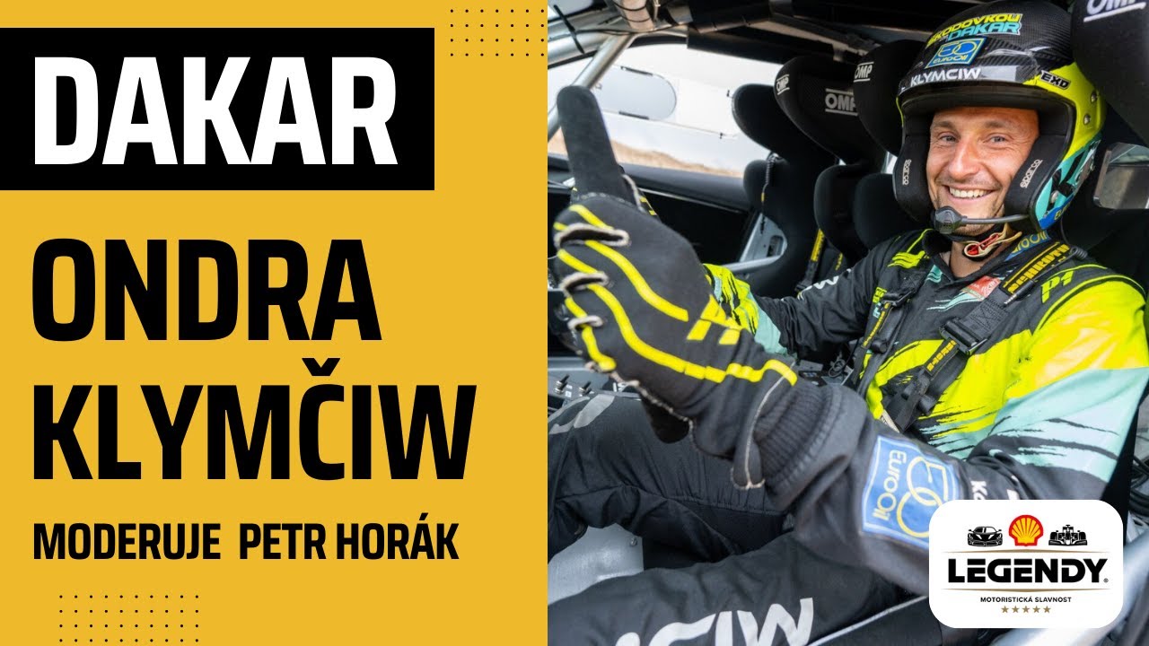ONDRA KLYMČIW | DAKAR - Škoda 130LR | LEGENDY 2023 | Moderuje Petr Horák