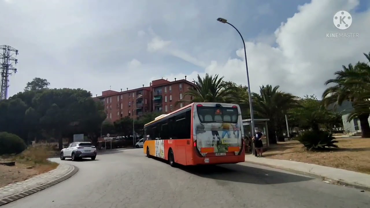 Bus C30 Mataró Vilassar de Dalt (timelapse)