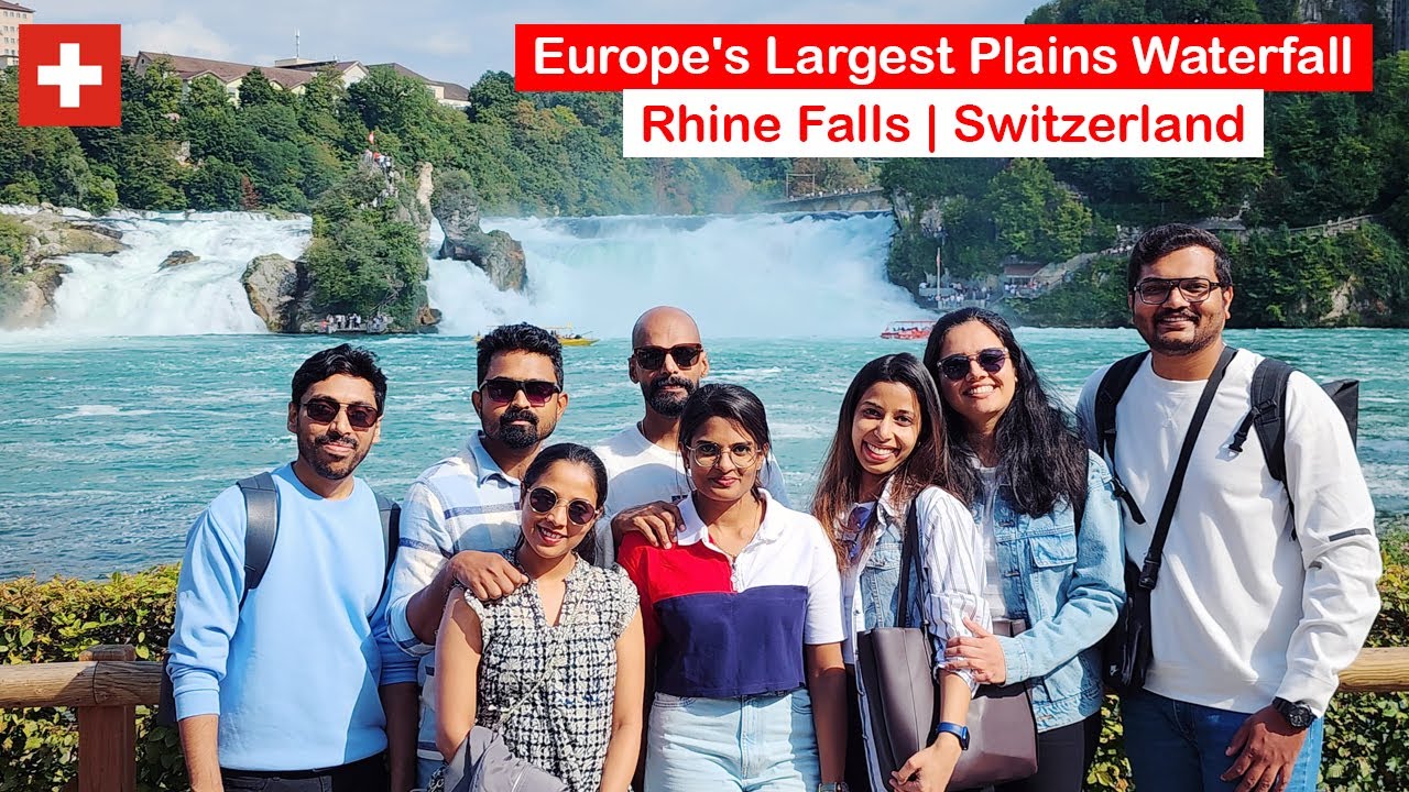 Europe’s Largest Waterfall - Rhine Falls | Stunning Day Trip to Switzerland | Malayalam Vlog | Day 2