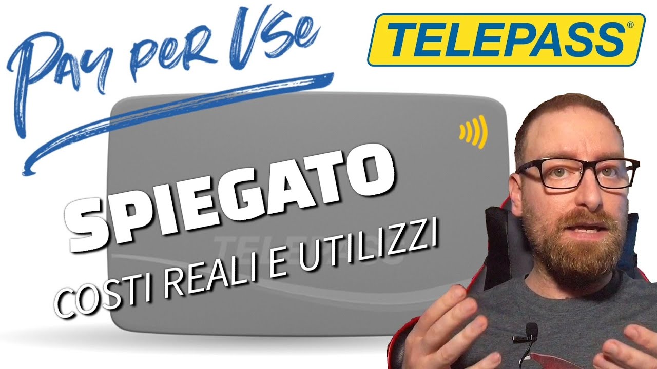 Telepass Pay Per Use Senza Canone Spiegato