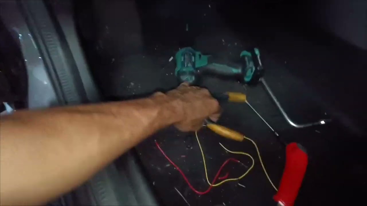 instalação sensor estacionamento dianteiro Fiat fastbak.