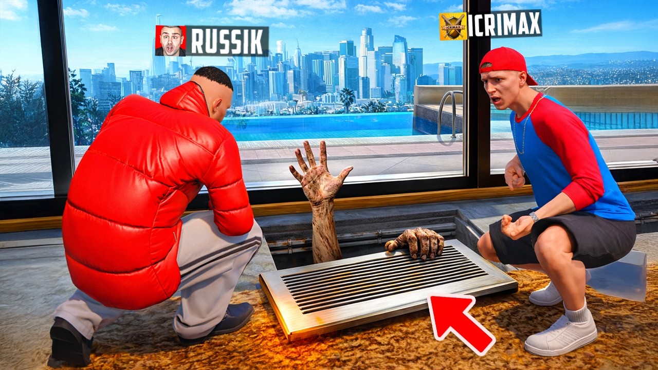 JEMAND WOHNT unter MEINEM HAUS in GTA 5 RP!
