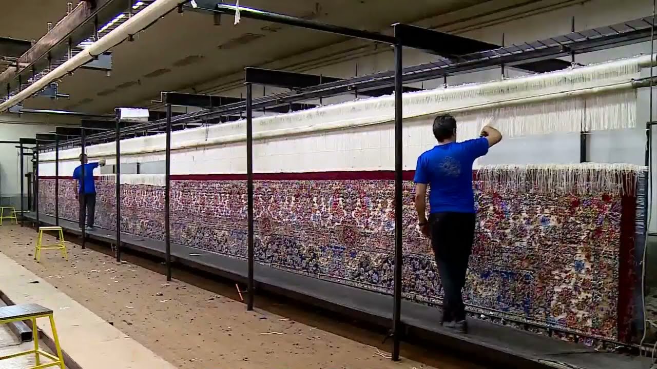Persian Rugs: World's largest hand knotted rug