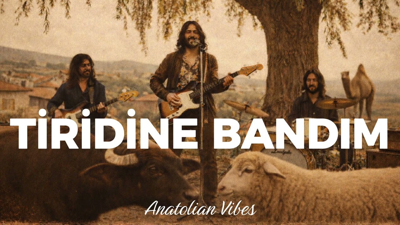 Tiridine Bandım | 70s Psychedelic Anatolian Rock Cover