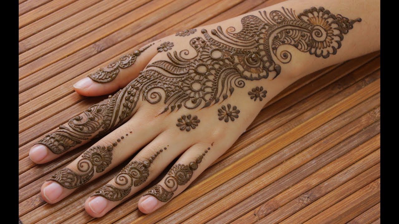 Arabic Mehndi Design For Special Occasion | Easy Simple Arabic Mehndi Design