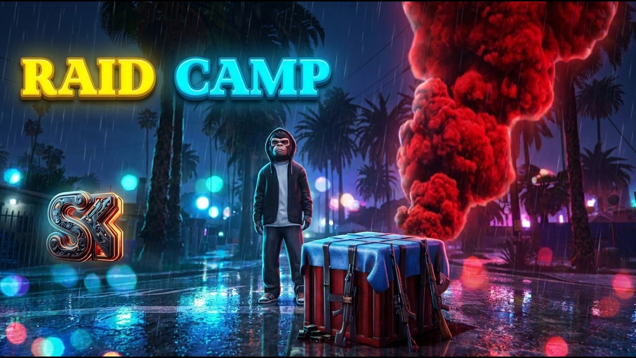 Raid Camp Script for FiveM | Dynamic Raids + Level System (Qbox / QB-Core)
