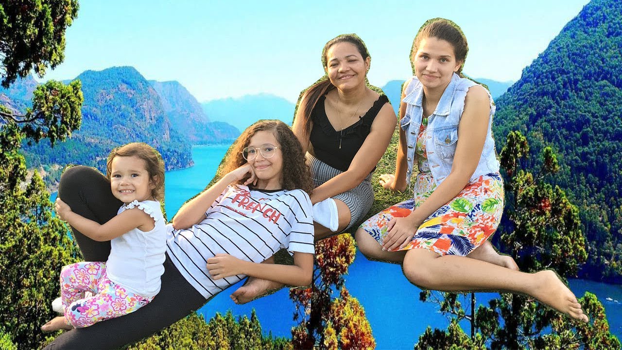 ISABEL MAYSA E CLEIDE COM BRINCADEIRAS ANTIGAS NO PARQUE