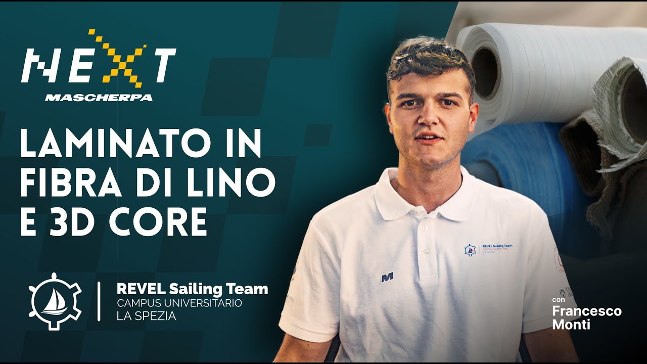 Composito sostenibile per la nautica: lino, resina e 3D Core | Revel Sailing Team | Mascherpa NEXT