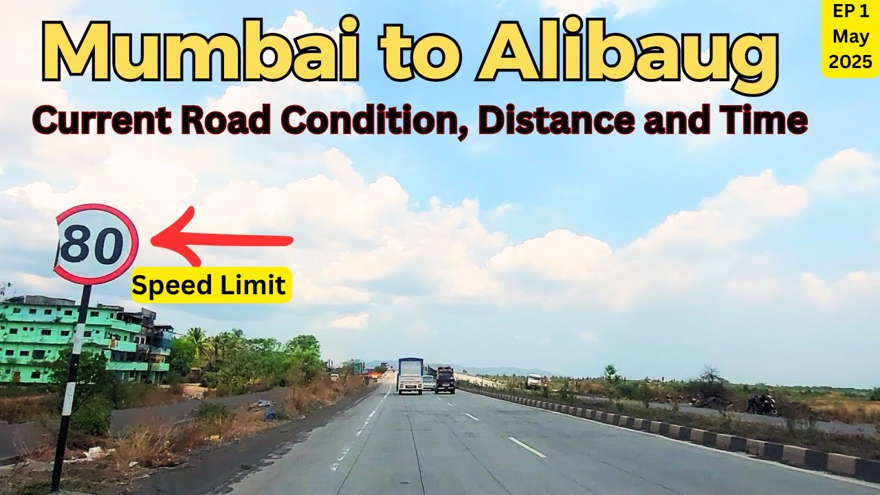 Perfect One-Day Road Trip: Mumbai → Alibaug • Travel Vlog