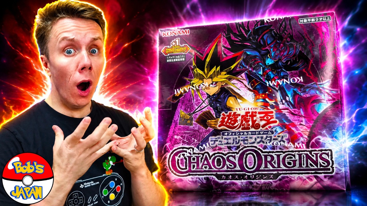 Opening a Japanese CHAOS ORIGINS Yu-Gi-Oh! Booster Box! 🔥