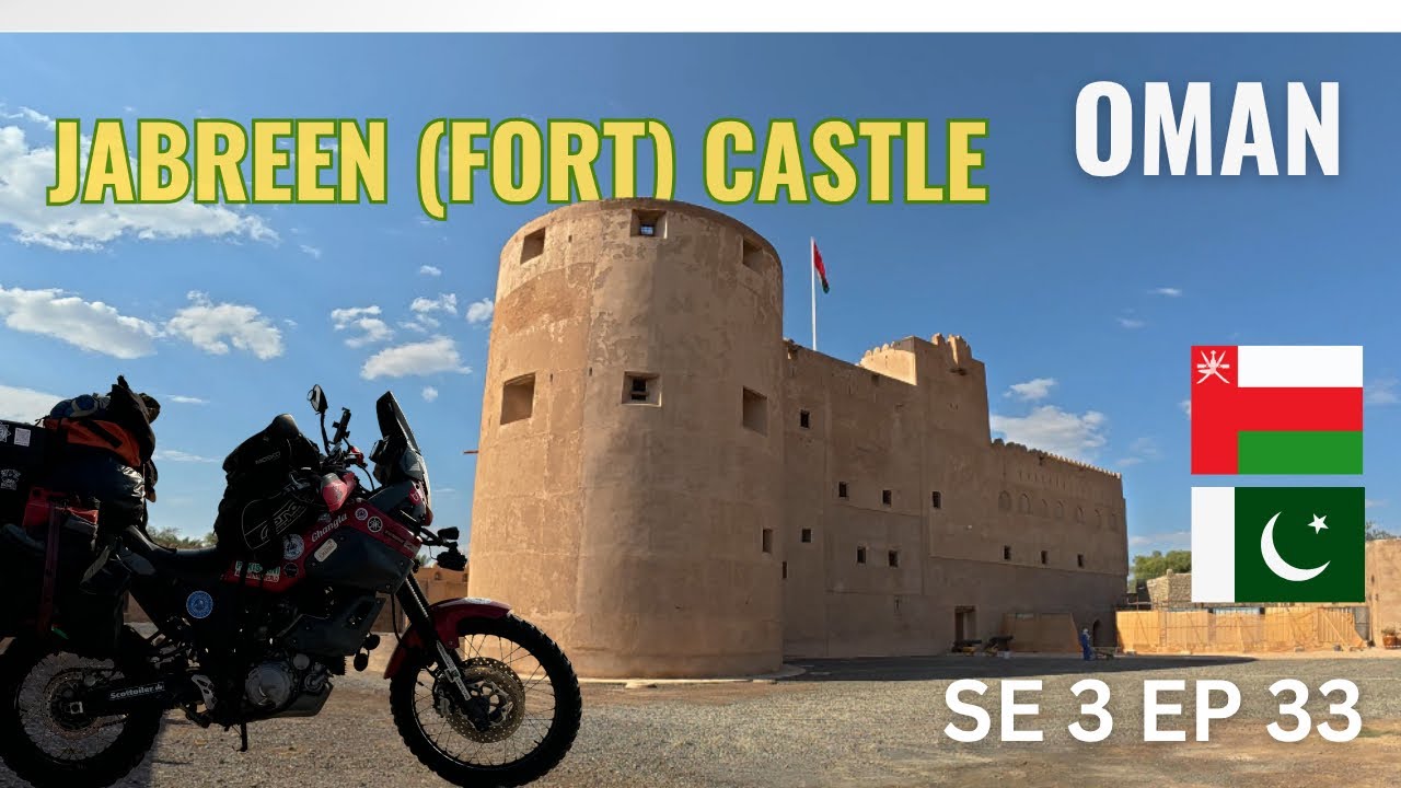 Jabreen Castle( Fort )vlog33 .Bahla Oman.iqbal ghangla