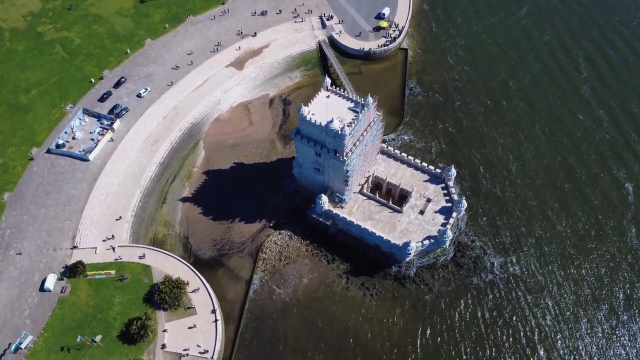 Belem Tower from the sky