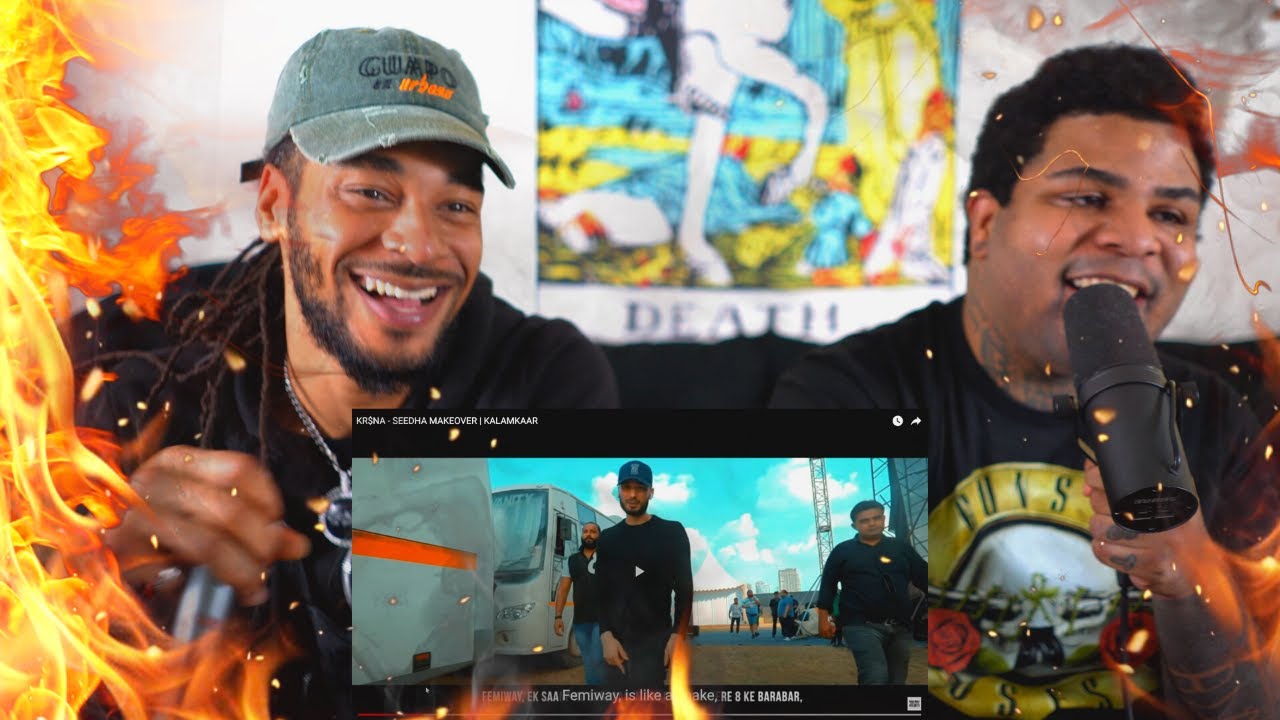 AMERICAN REACTS KR$NA - SEEDHA MAKEOVER