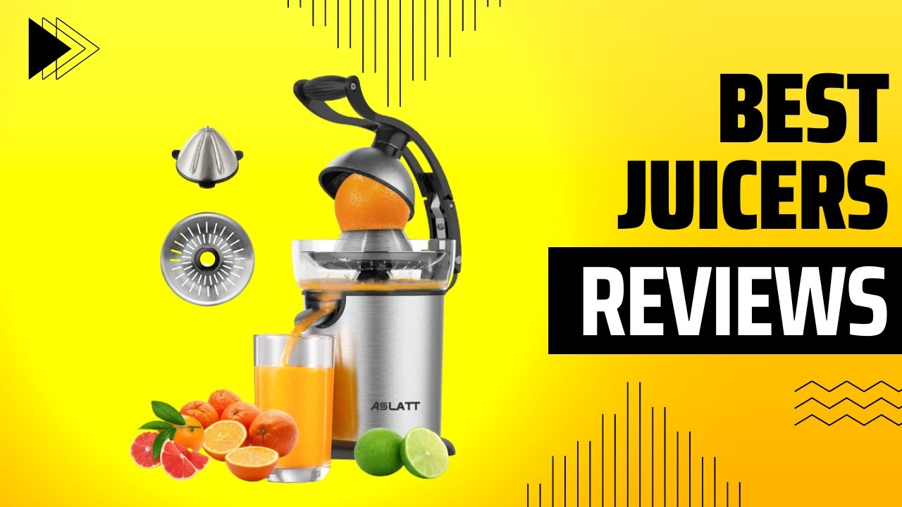 ASLATT Electric Citrus Juicer Reviews | Best Gadgets Reviews In 2022