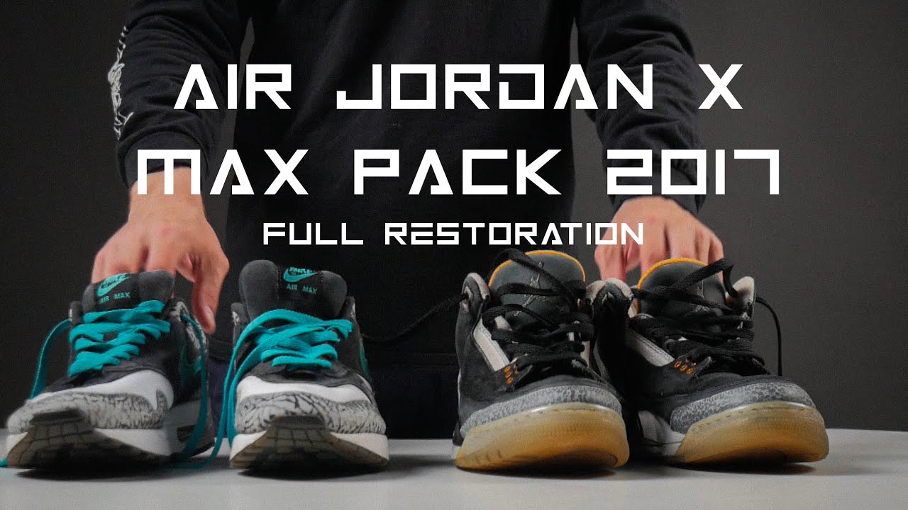 Air Jordan x Air Max 1 Atmos Pack (2017) - Full Restoration