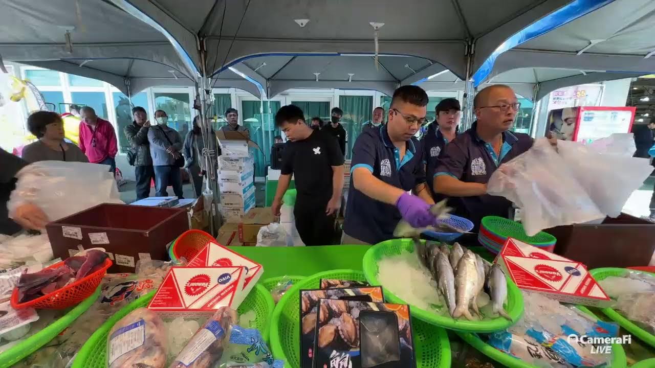 0315 善化牛墟 海鮮拍賣 港都小孟