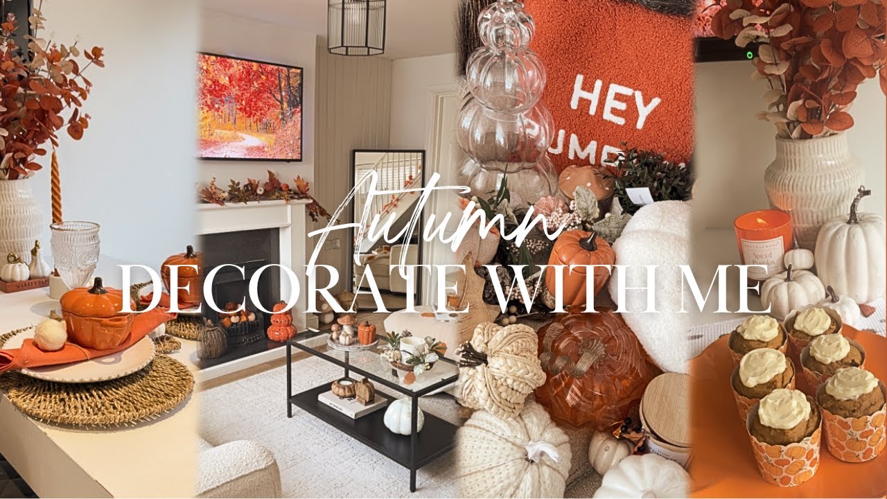 AUTUMN DECORATE WITH ME | Cosy Fall Decor 2023 🍂