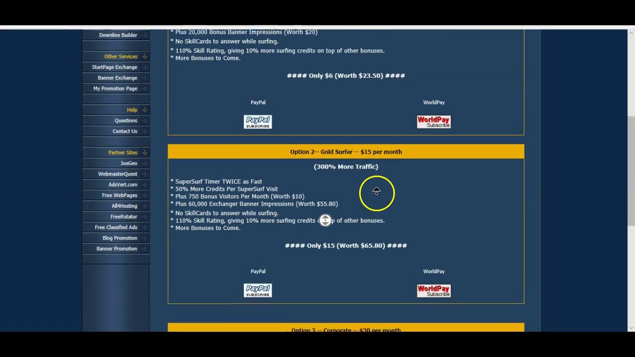 Traffic G is a Highly Popular Traffic Exchange Website !!!