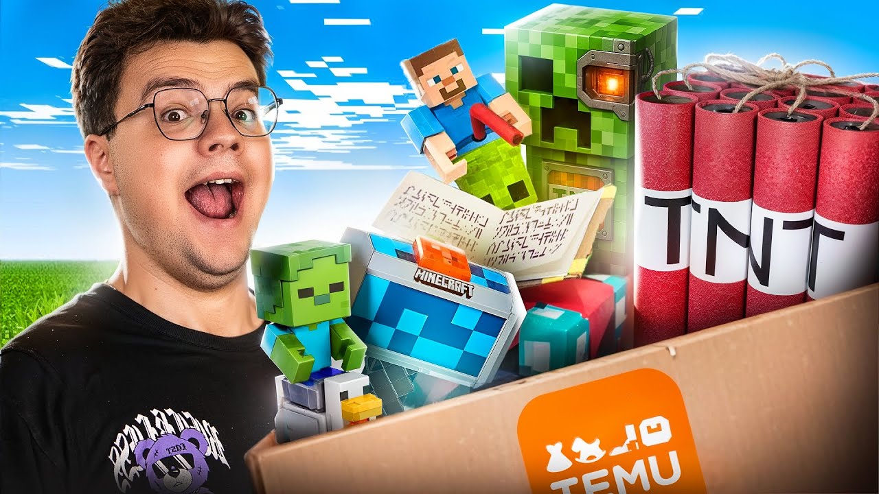 Produse MINECRAFT pe care nu le-ai văzut NICIODATĂ !!!