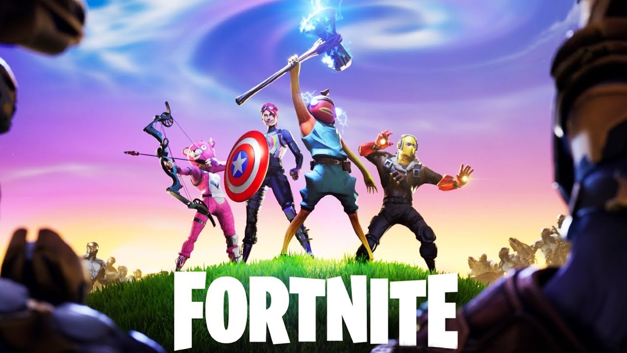 VENGADORES CONTRA THANOS! Fortnite Battle Royale - Luzu