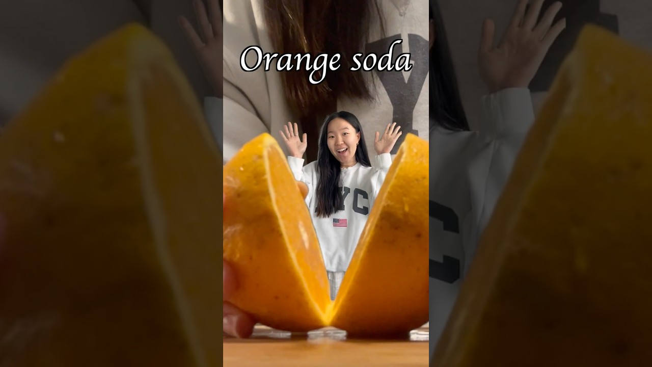 Probiotics for the Gut: How to make Orange Soda 🍊 #guthealth #probiotic #fermentation