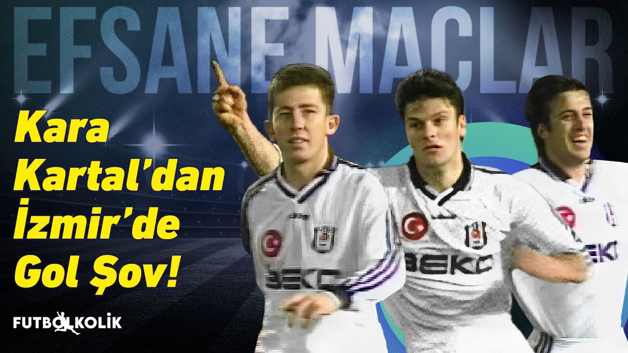 Altay - Beşiktaş 1994 - 95 | Kara Kartal'dan İzmir'de Gol Şov!