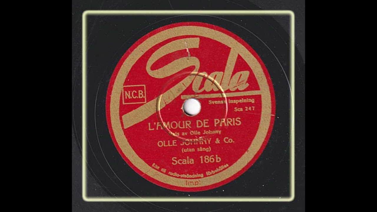 OLLE JOHNNY & CO - L&acute;AMOUR DE PARIS