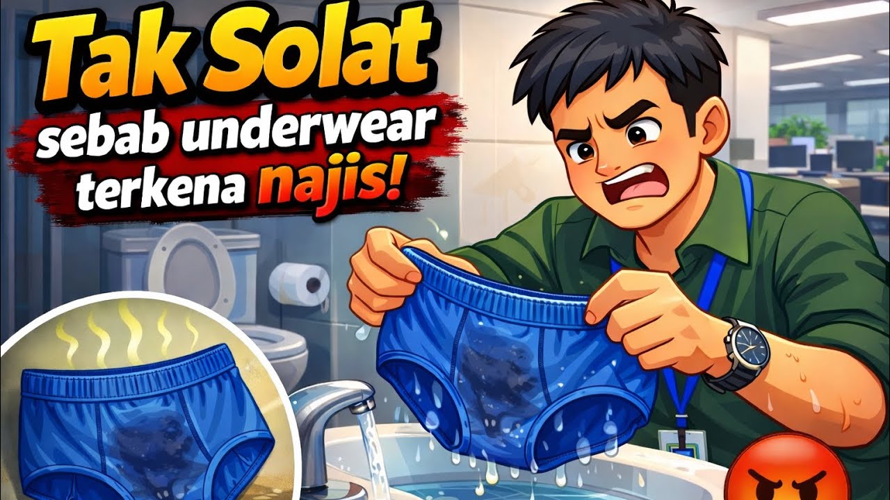 TAK SOLAT SEBAB UNDERWEAR TERKENA NAJIS - USTAZ AZHAR IDRUS