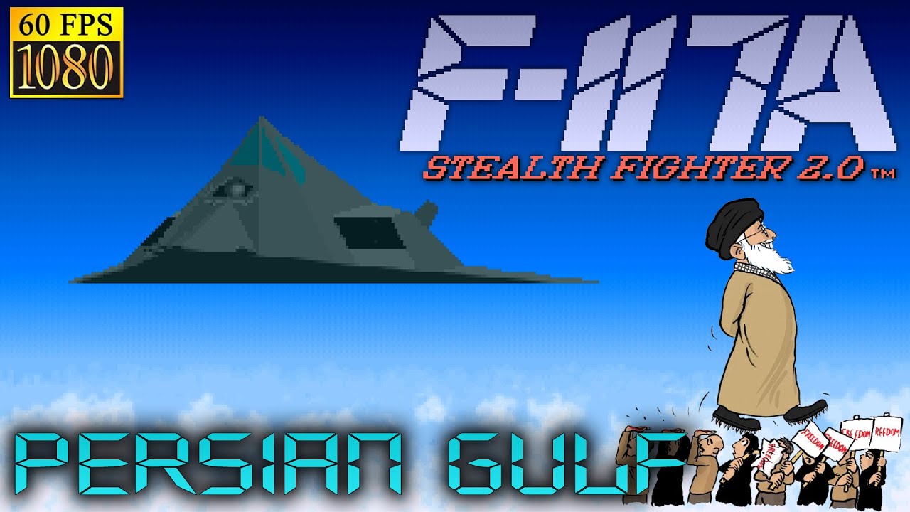 F-117A Nighthawk Stealth Fighter 2.0. Persian Gulf campaign [HD 1080p 60fps]